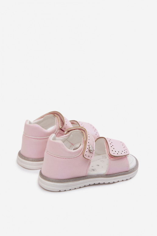 sandalias para niños para niños color rosa Lemony