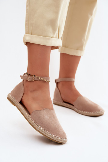 AlpargatasImitacji de gamuzau Vinceza 23-34594 beige 2