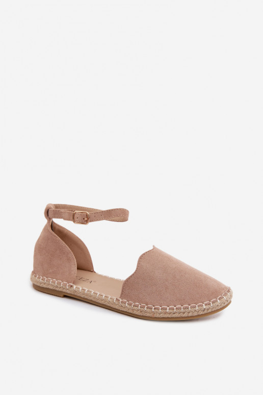 AlpargatasImitacji de gamuzau Vinceza 23-34594 beige