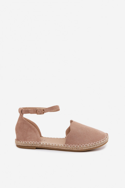 AlpargatasImitacji de gamuzau Vinceza 23-34594 beige