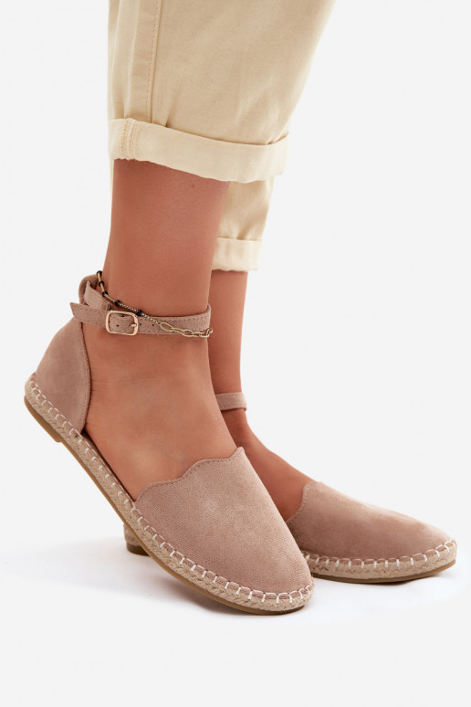 AlpargatasImitacji de gamuzau Vinceza 23-34594 beige