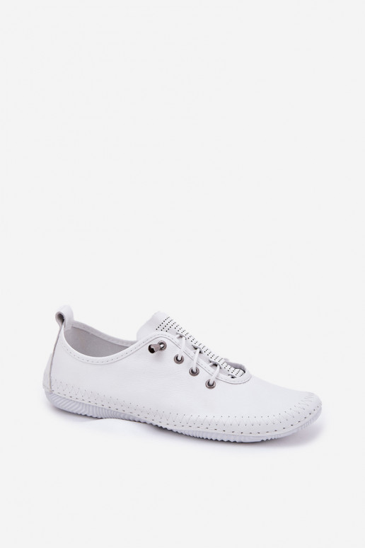 Piel zapatos Femenino Artiker 54C0838 el color blanco