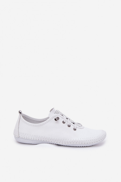 Piel zapatos Femenino Artiker 54C0838 el color blanco
