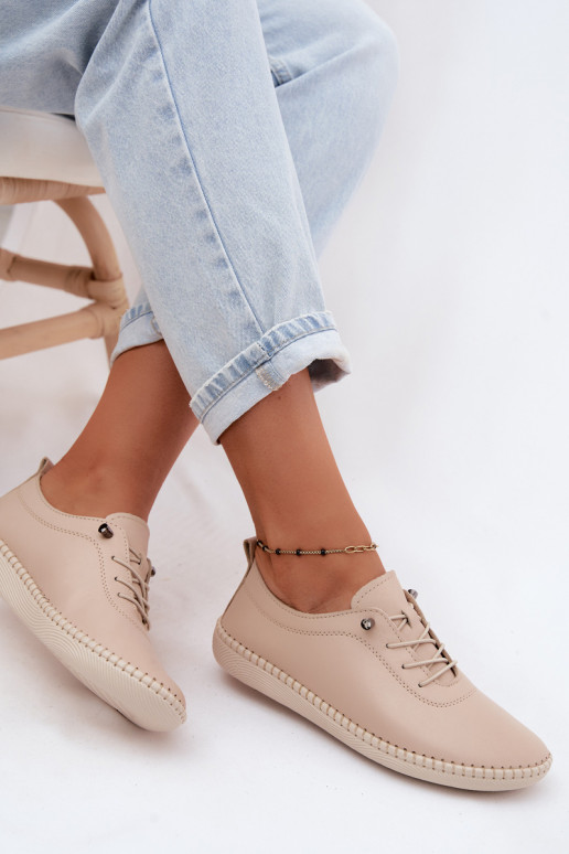 Piel zapatos Femenino Artiker 58C3070 beige