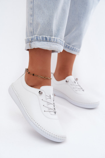 Piel zapatos Femenino Artiker 58C3069 el color blanco 2