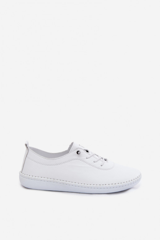 Zapatos de cuero para mujer en color blanco Artiker 58C3069