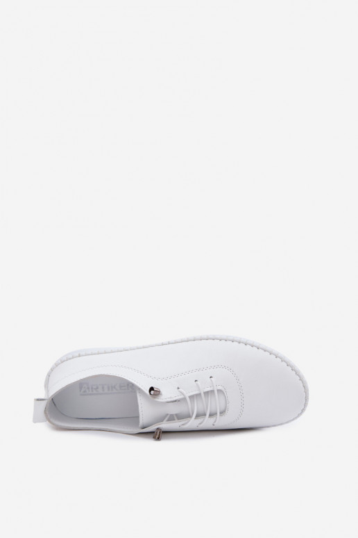 Piel zapatos Femenino Artiker 58C3069 el color blanco