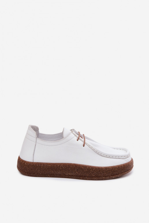 zapatos FemeninoActivadoturalnej Skóry Artiker 58C2628 el color blanco
