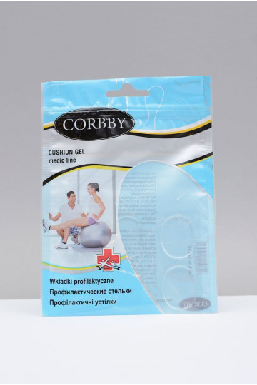 CORBBY plantillas con almohadillas de gel