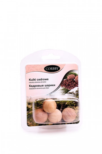 CORBBY bolas de cedro 4 uds.