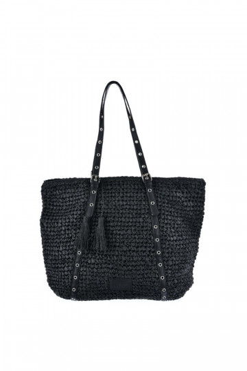 Un clásico bolso de mujer Big Star JJ574096 negro