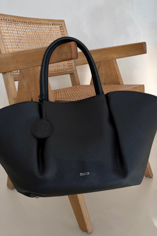 Gran bolso de mano para mujer Big Star SS574005 negro
