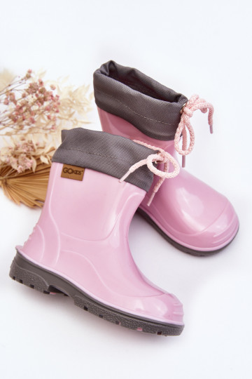 Botas de goma rosas para niños GoKids KIMMY 951 2