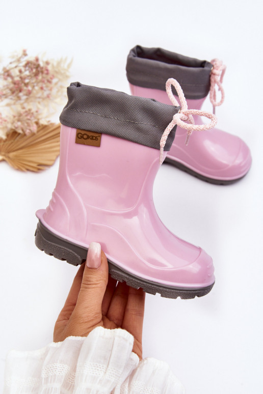 Botas de goma Infantil KIMMY color rosa GoKids 951