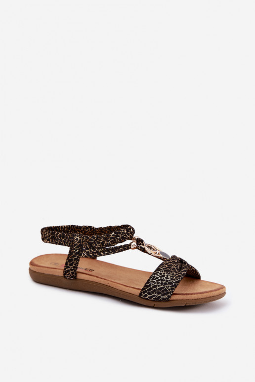 Sandalias planas Artiker 58C0629 color negro