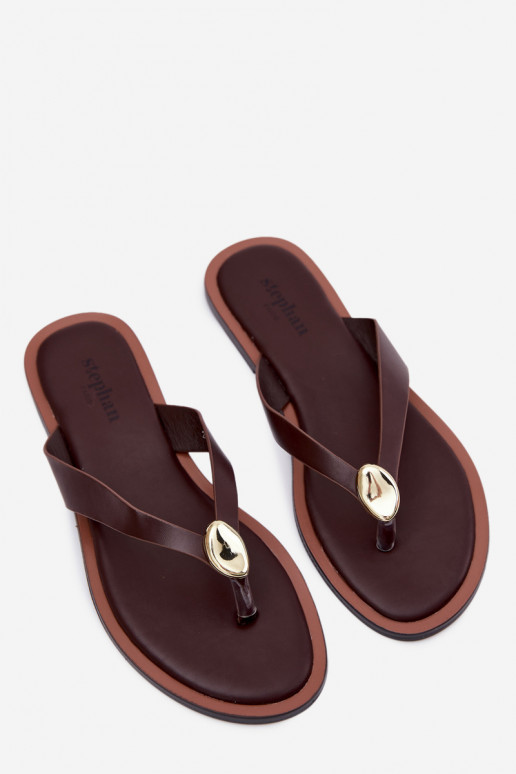 isósceles Zapatillas Zapatillas Femenino Ze color doradom Detalem CzekoladoAe Tella