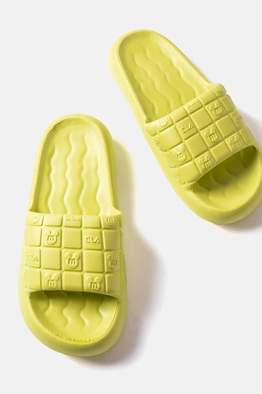 Chanclas de piscina verdes Janina