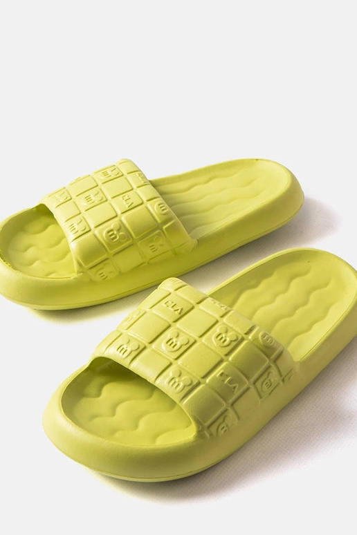 Chanclas de piscina verdes Janina
