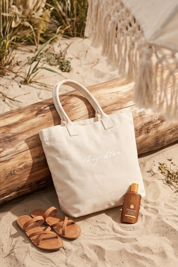 Bolso de tela/bolsa Big Star RR574237 arena clara 2