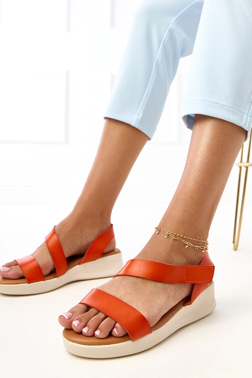 Sandalias azul marino de plataforma baja Verkado