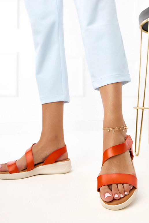 Sandalias azul marino de plataforma baja Verkado