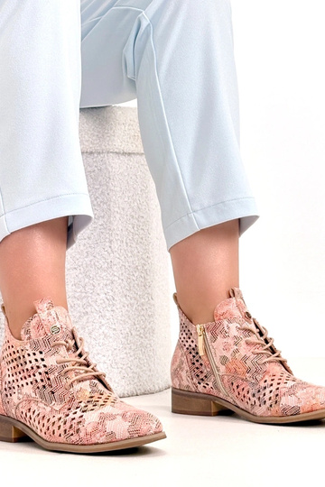 Botines perforados multicolores Potocki