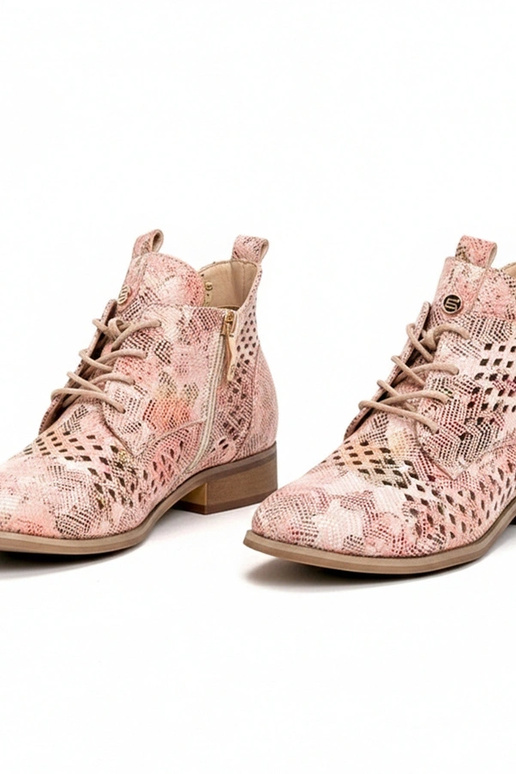 Botines perforados multicolores Potocki