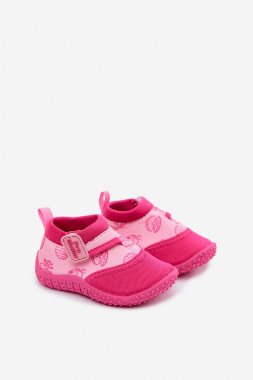 Zapatos infantiles rosas con cierres adhesivos PROINATER PRO-26-48-101B
