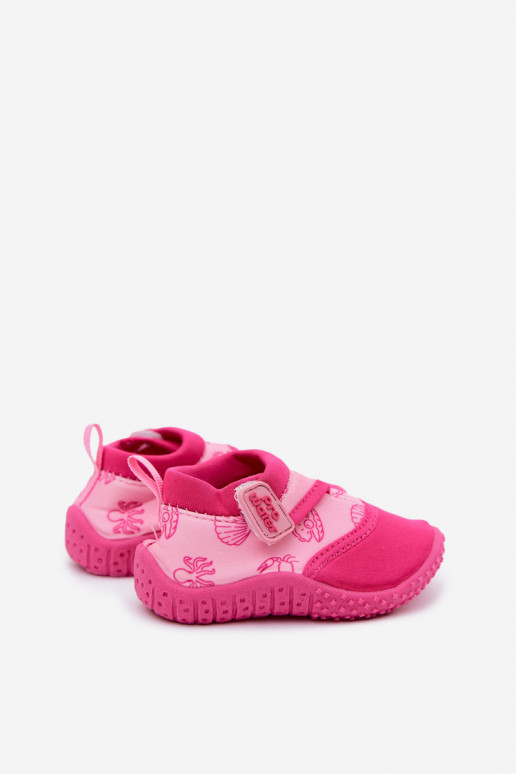 Zapatos infantiles rosas con cierres adhesivos PROINATER PRO-26-48-101B