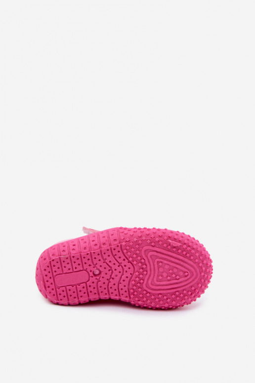 Zapatos infantiles rosas con cierres adhesivos PROINATER PRO-26-48-101B