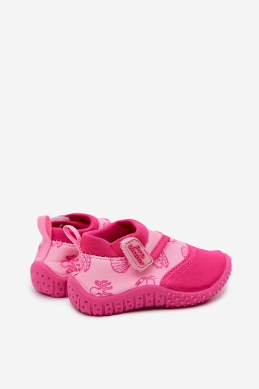 Zapatos infantiles rosas con cierres adhesivos PROINATER PRO-26-48-101B