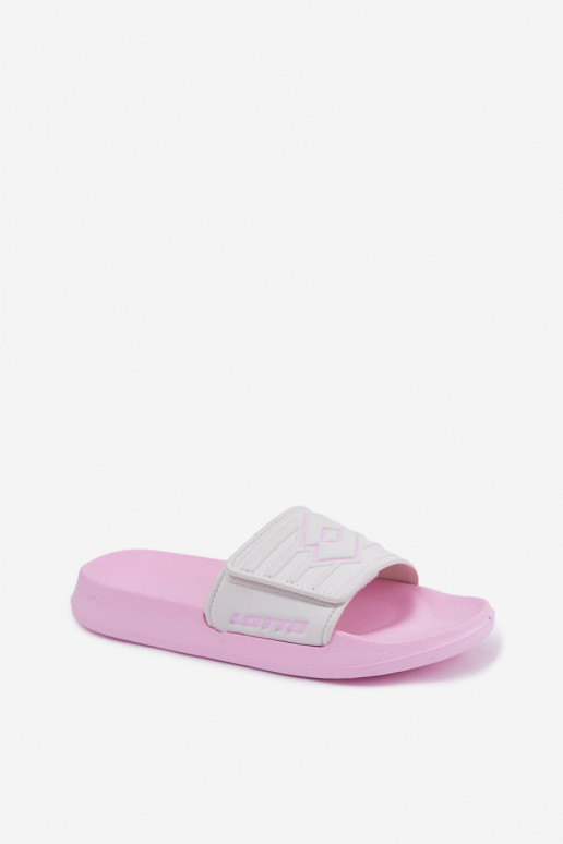 zapatillas de mujer LOTTO FLYDE 2400941U-4110 rosa-el color blanco
