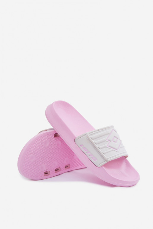 Zapatillas rosas y blancas para mujer LOTTO FLYDE 2400941U-4110