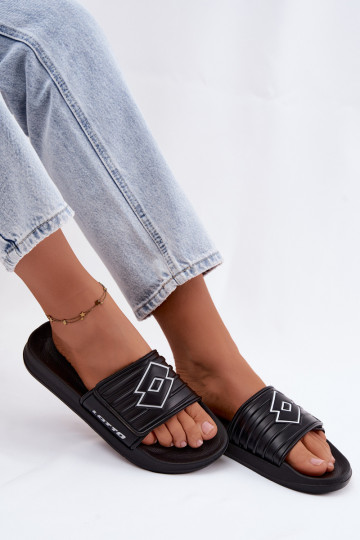 Zapatillas negras unisex LOTTO FLYDE 2400940U-1110