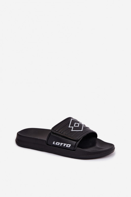 Zapatillas negras unisex LOTTO FLYDE 2400940U-1110