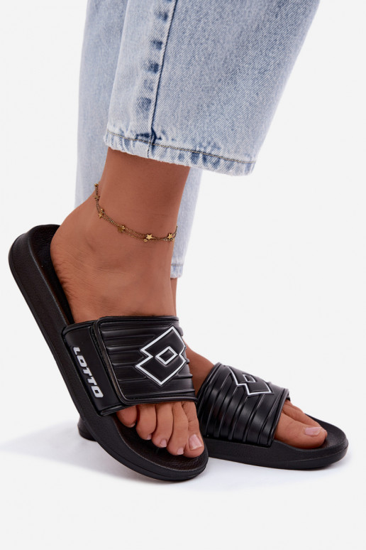 Zapatillas negras unisex LOTTO FLYDE 2400940U-1110