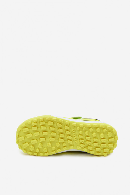 Zapatos infantiles amarillos neón LOTTO DASHER 2600920