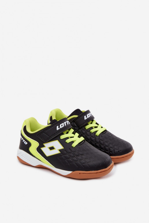 Zapatos infantiles negros LOTTO DASHER 2600920