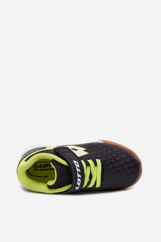 Zapatos infantiles negros LOTTO DASHER 2600920