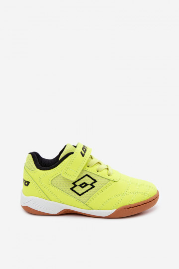 Zapatos deportivos infantiles amarillos neón LOTTO INHIZZER 2600120K 2