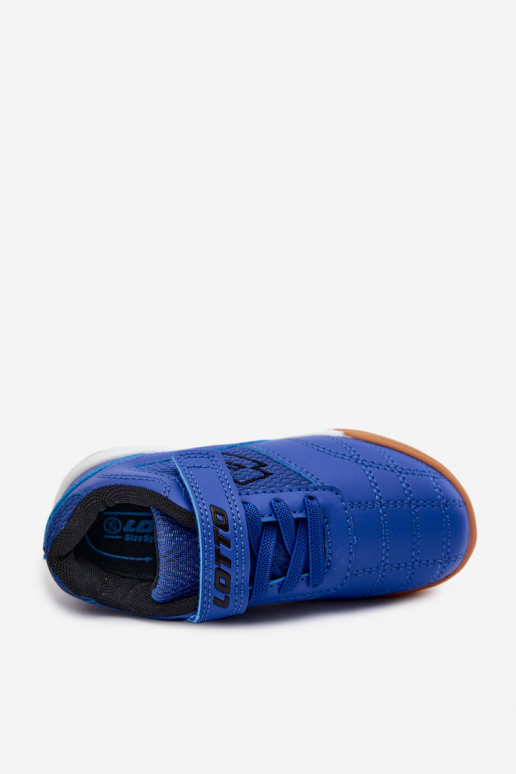 Zapatos deportivos infantiles azules LOTTO INHIZZER 2600120K