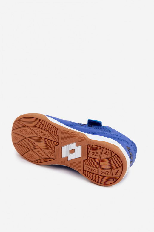 Zapatos deportivos infantiles azules LOTTO INHIZZER 2600120K