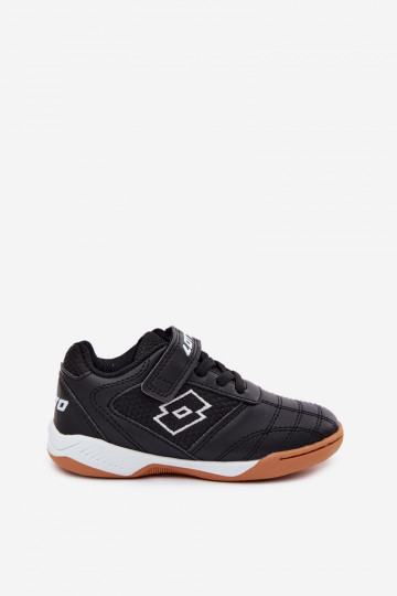 Zapatos deportivos infantiles negros LOTTO INHIZZER 2600120K 2