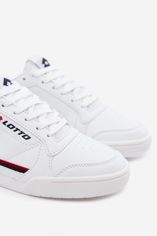 Zapatillas para hombres LOTTO NANDU 2400100 color blanco