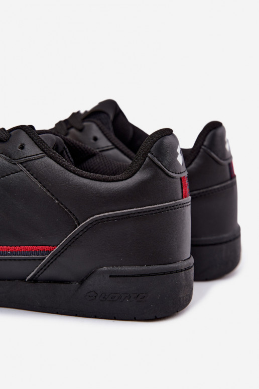 Zapatillas modelo zapatos. para los hombres LOTTO NANDU 2400100 de color negro