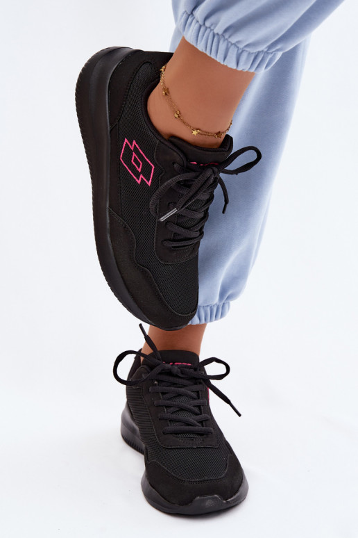 zapatillas Unisex LOTTO CONNECT 2400001 de color negro