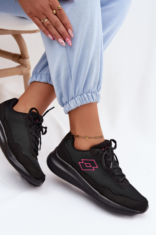 zapatillas Unisex LOTTO CONNECT 2400001 de color negro