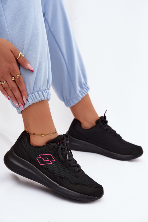 zapatillas Unisex LOTTO CONNECT 2400001 de color negro