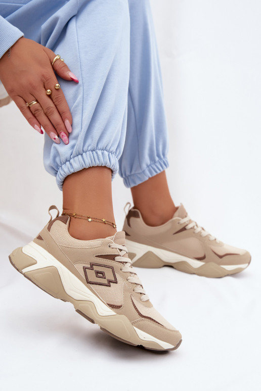 Zapatillas modelo zapatos. Femenino LOTTO ENANY 2401530 beige