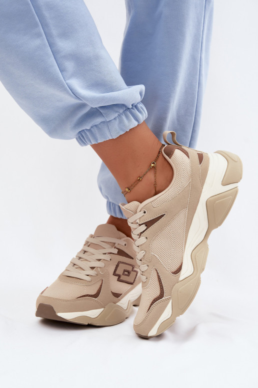 Zapatillas modelo zapatos. Femenino LOTTO ENANY 2401530 beige